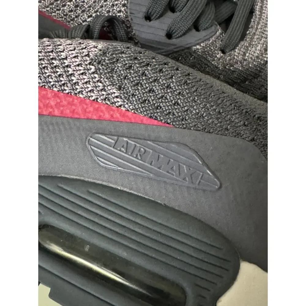 Nike Air Max 90 Ultra 2.0 Flyknit Midnight Fog Racer Pink Womens Sz US 7